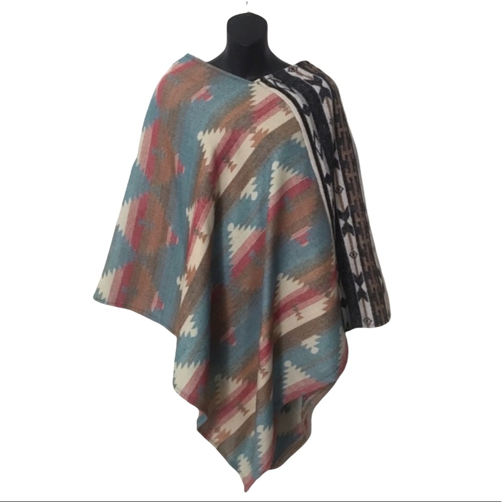 🌵Southwestern poncho - Picture 1 of 3